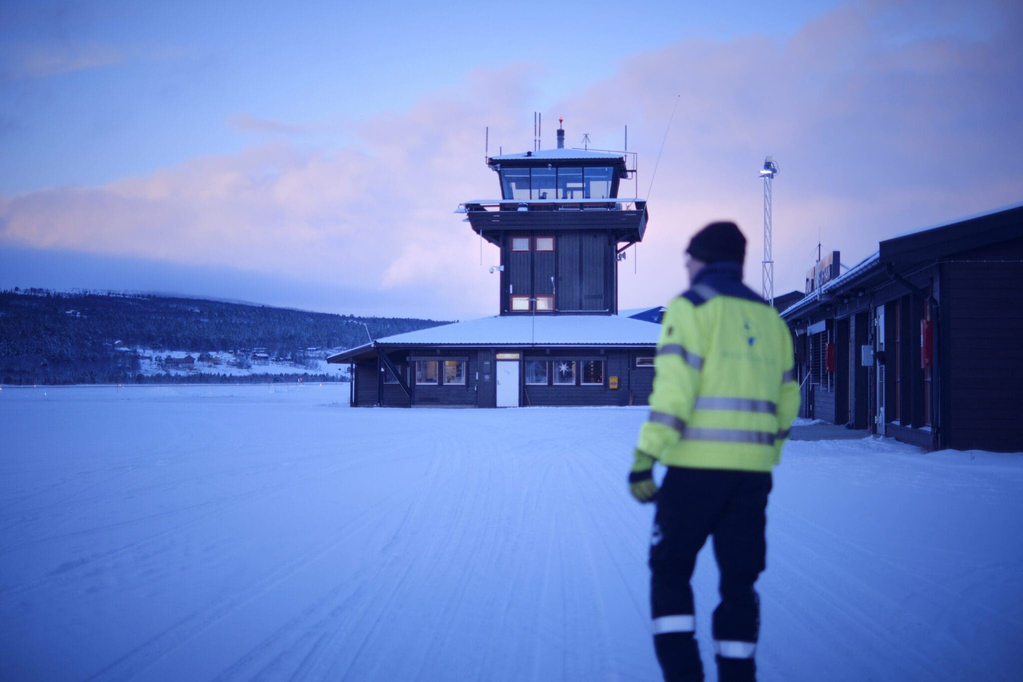 Røros Lufthavn. Foto: Tom Gustavsen