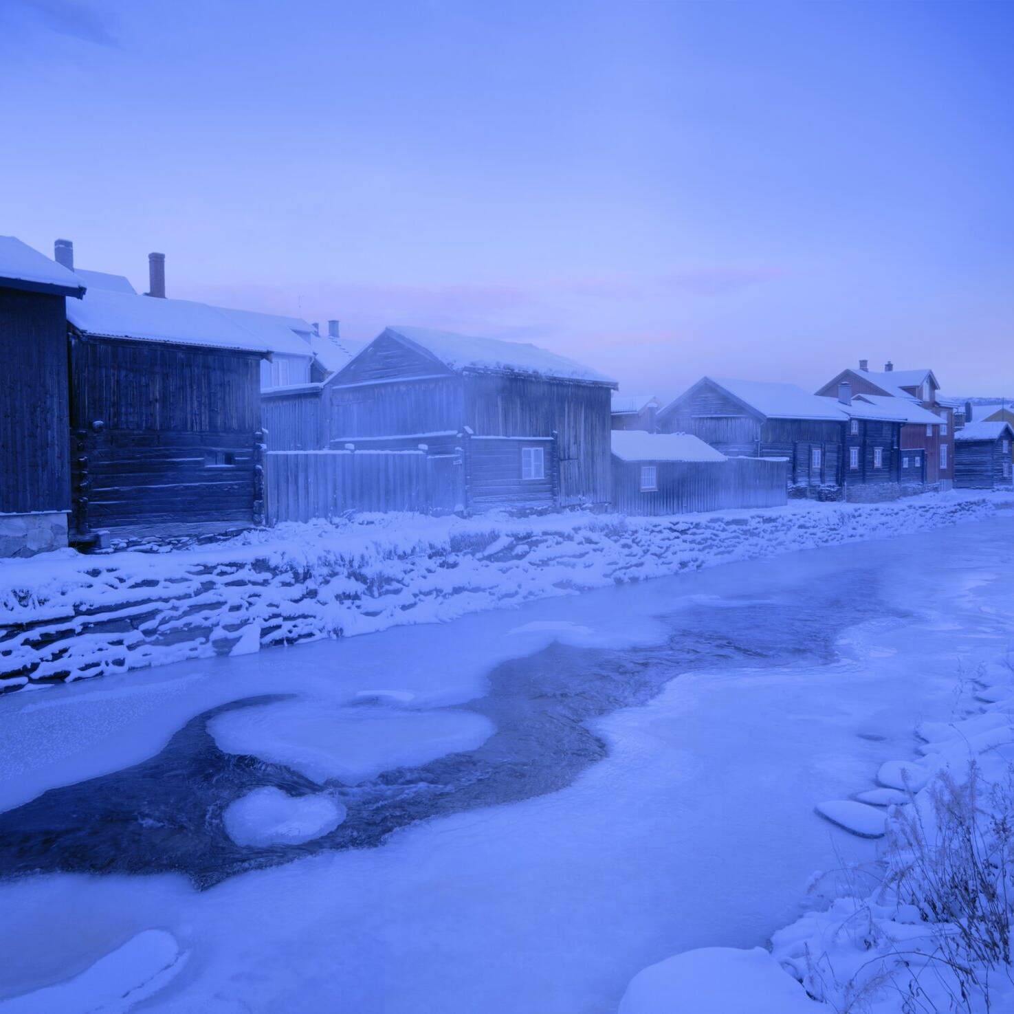 Hyttelva på Røros. Foto: Tom Gustavsen
